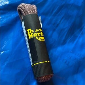 Dr. Martens Textured mauve and silver Air Wair  Shoelaces 140 cms